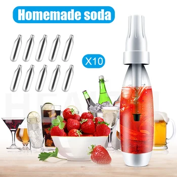 

Soda Water Maker Household Portable Homemade Soda Machine Carbonator 1000ml New J8