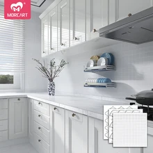 

MORCART home decor Peel wall stickers self-adhesive tile adhesive tiles 3d wallpaper Wall decals for Kitchen Bathroom Room 1PCS