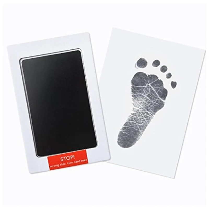 Новорожденный ребенок чистые сенсорные Чернила Pad Handprint отпечаток безопасные