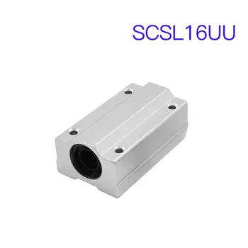

4PCS SCS16LUU Linear Motion Ball Bearing Block Slide Bushing CNC Router for 3D Printer Shafts Rod Printing Machine Parts