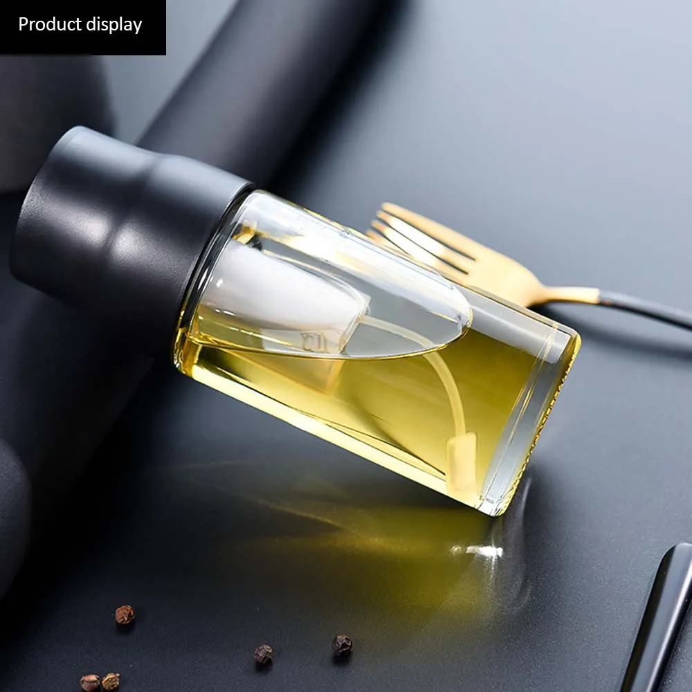 Kitchen Baking Oil Cook Oil Spray Empty Bottle Vinegar Bottle Oil Dispenser Cooking Tool Salad BBQ Cooking Glass Oil Sprayer 20