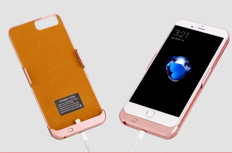 10000 мАч чехол для зарядного устройства для iPhone 6 6s 7 8 чехол для аккумулятора для iPhone 6 Plus 6s Plus 7 Plus 8 Plus Портативный чехол для внешнего аккумулятора