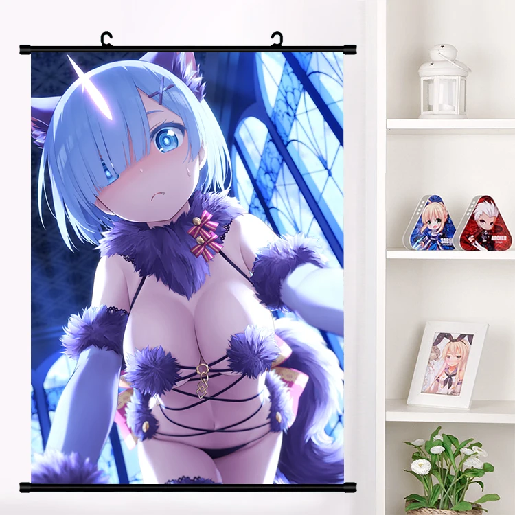Аниме Re: zero kara hajimeru isekai seikatsu Beatrice Emilia настенный плакат коллекция домашнего декора