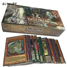 100PCS Japan Yu Gi Oh Game Playing Cards with box Carton Yugioh Game Cards Japan Boy Girls Yu-Gi-Oh Cards Collection For Fun Toy