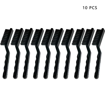 

10pcs Safe Anti Static Brush Electronic Component Circuit Board Tool For PCB Clean Crank Handle Portable Dust Non Slip Tablet