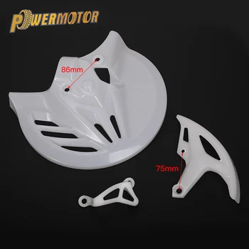 

Brake Disc Protective Rear Brake Disc Cover Dirt Street Bike Plastic Protection Rear Calipers Cover Fit To CRF T4 T6 CRF 250 450
