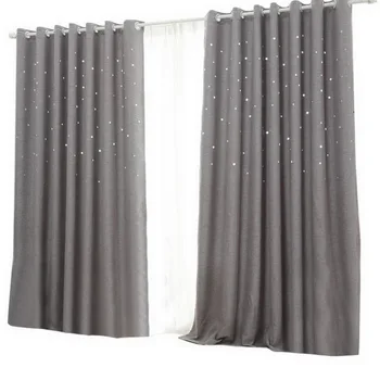

Urijk Blackout Cloth Curtains Children Cartoon Window Fabric Star Custom Made Curtains for Bedroom Study Living Room Kid Room