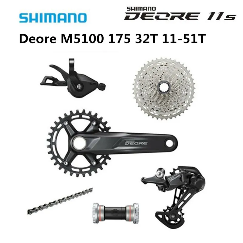 Переключатель передач SHIMANO Deore M5100 SLX M7000 1x11S рычаг переключения с задним