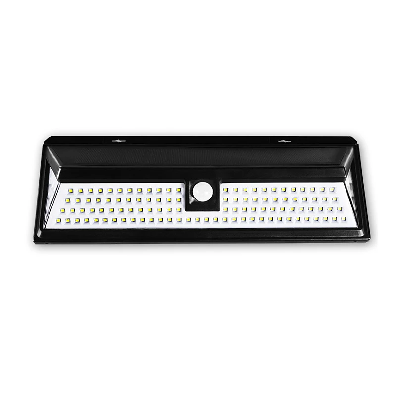 

90/118/180LED Solar Remote Control Wall Lamp Outdoor Glare Lighting Sensor Light Waterproof Courtyard Street Light Energy Saving