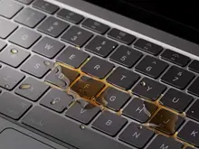 

Keyboard Protector for MacBook Air 13" (2020/US Layout), 0.1 mm Thin, Washable & Reusable, Non-Toxic, High Tarency,