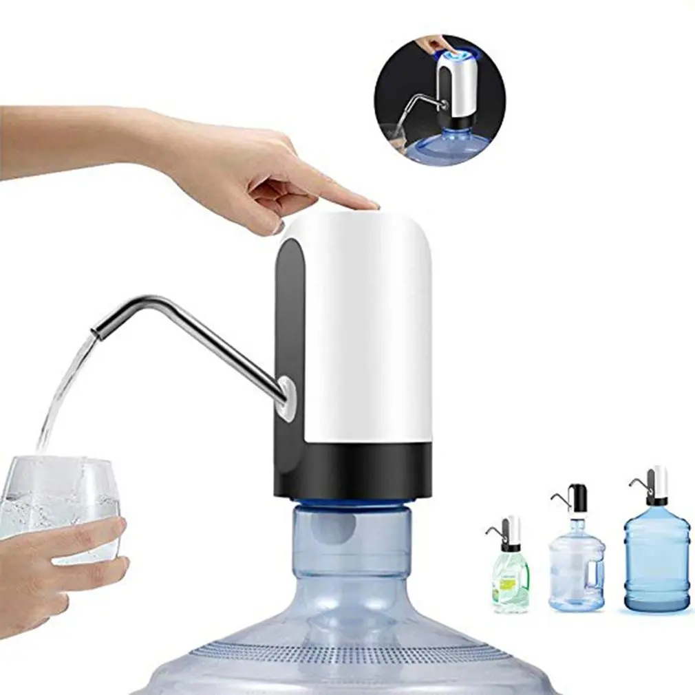 Home Office Outdoor Water Bottle Pump Electric Water Dispenser Portable Gallon Drinking Bottle Switch Smart Wireless Water Pump 1