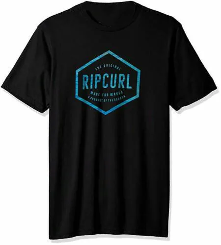 Rip футболка Curl для мужчин-рамка Классическая комплект из черной кофты с длинным