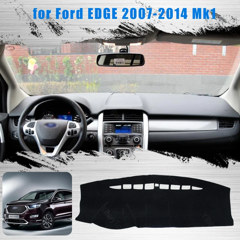 

Коврик для приборной панели Ford EDGE 2007-2014 Mk1, нескользящий коврик, Накладка для приборной панели, Солнцезащитный коврик, аксессуары для коврика