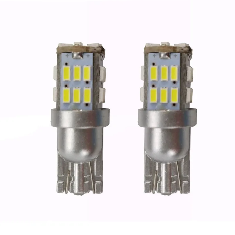 100 шт./лот T10 30smd светодиодный 194 168 192 W5W 3014 авто светодиодный Клин лампы белый светильник 12V T10 3014 30 светодиодный зазор лампы