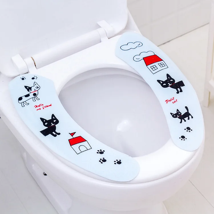 Сиденье для унитаза крышка мягкая моющееся сиденье коврик Домашний Декор Чехол