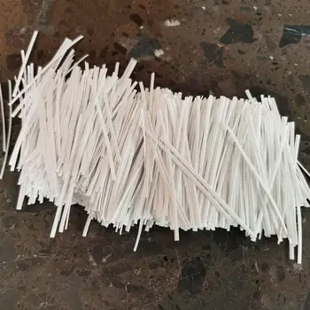 

100 Pcs/lot White Plastic Nose Wire/bar For DIY MASK With Galvanized Iron Core Inside Mask Nasal Bridge Strips Cable Wire Tie