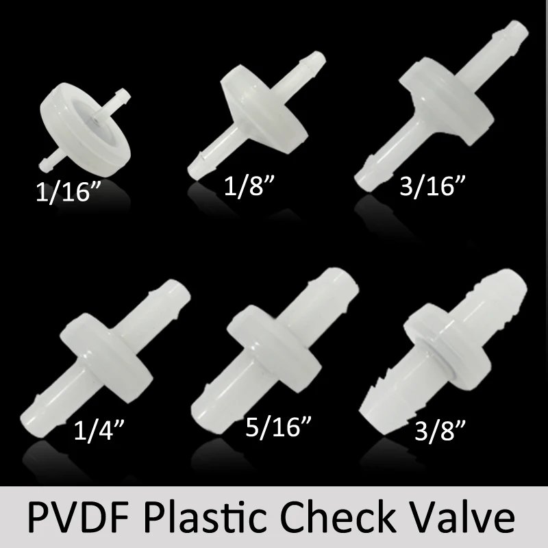 5 шт. PVDF односторонний клапан для озона/невозвратный генератора озона/PVDF