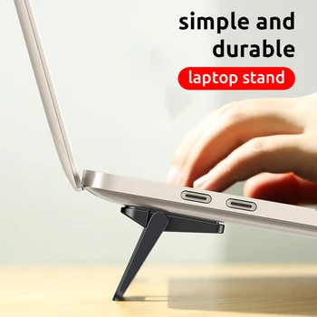 

1 Pair Laptop Stand Holder For Macbook Pro Air Notebook Portable Cooling 2020 ABS+PC Material