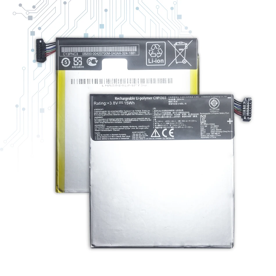 3950 мА/ч, C11P1303 Замена Батарея для Asus Google Nexus " 7 II 2 2nd Gen 2013 ME571 ME57K ME57KL K009 K008 телефон Батарея