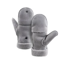 Naturehike Половина Finger Утепленные перчатки зимние теплые Пеший Туризм Ездовые перчатки утепленные катание на сноуборде и лыжах перчатки для велосипедистов