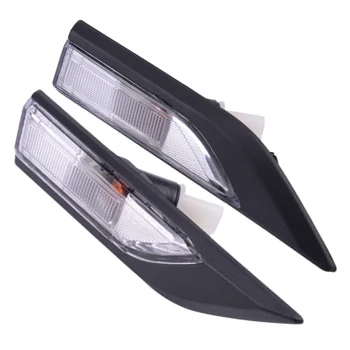 

2pcs Black Side Marker Turn Signal Light Indicator 7E0949101D Fit For VW Transporter T6 Caravelle Multivan MK VI Caddy MK4