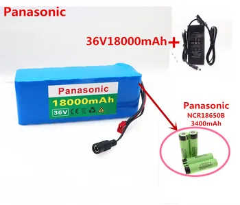 

36V battery 10S4P 18Ah 18650 lithium battery pack 500W high power battery 42V 18000mAh Ebike electric bicycle BMS+42v charger