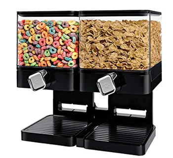 

Wall Hanging Sealed Storage Jars Kitchen Grain Distributor Snacks Reserve Barrel Cereal Machine Plastic Food Container