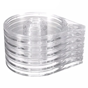 

6X Nail Art Striping Tape Line Case Tool Sticker Box Holder Easy Use Design