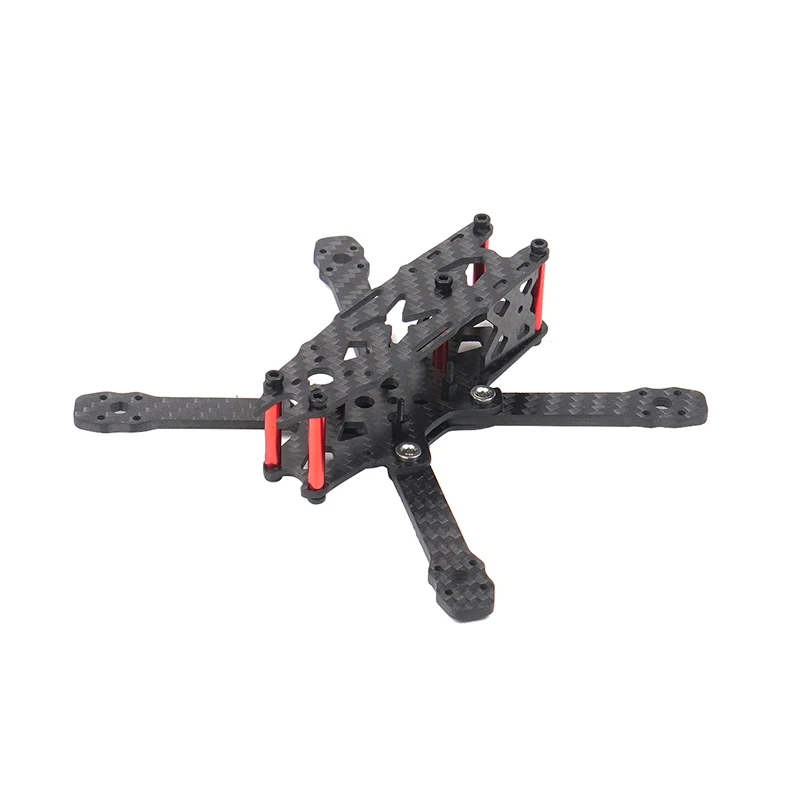 Комплект рамок Mini FPV FS135 135 мм Колесная база из углеродного волокна CF стойка для DIY