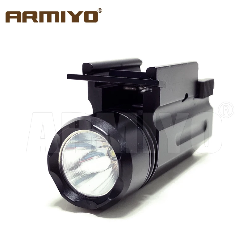 Armiyo 635-655nm пистолет вниз повесить красный точечный лазерный прицел Быстрый отсоединить 300 люмен пистолет-горелка свет пистолет светодиодный фонарик 3 режима низкий свет подсветка стробоскоп Fit 20 мм рельс
