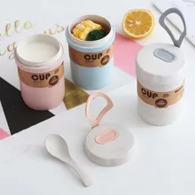 Многофункциональный Безопасный круглый контейнер для еды для маленьких детей, контейнер для хранения грудного молока, морозильная камера, поднос для микроволновой печи, чашка, чехол для супа