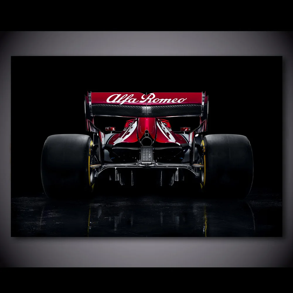SuperCar Alfa Romeo C38 Formula 1 Настенная картина для автомобиля, Шелковые Плакаты и принты, Картина на холсте, Современное украшение дома