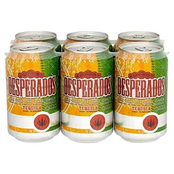 

Las latas de cerveza Desperados Tequila 6 x 330 ml