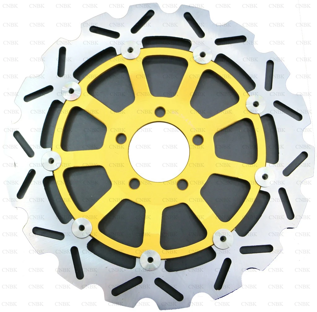 Передняя 310 мм дисковый тормоз ротора для KAWASAKI ZRX 1200 S ZRX1200 ZRX1200S 2001-2003 2002 01 03 02 - Цвет: Front 2