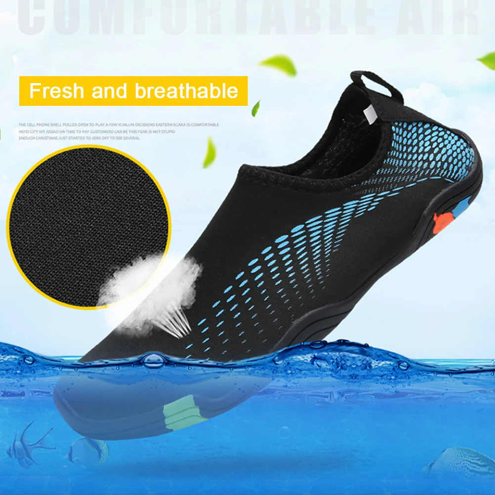 Унисекс, для серфинга, для лета, для улицы, мягкие кроссовки, для моря, быстросохнущие, для йоги, дышащие, для пляжа, плавания, Сноркелинга, Нескользящие, акваноски, водонепроницаемая обувь