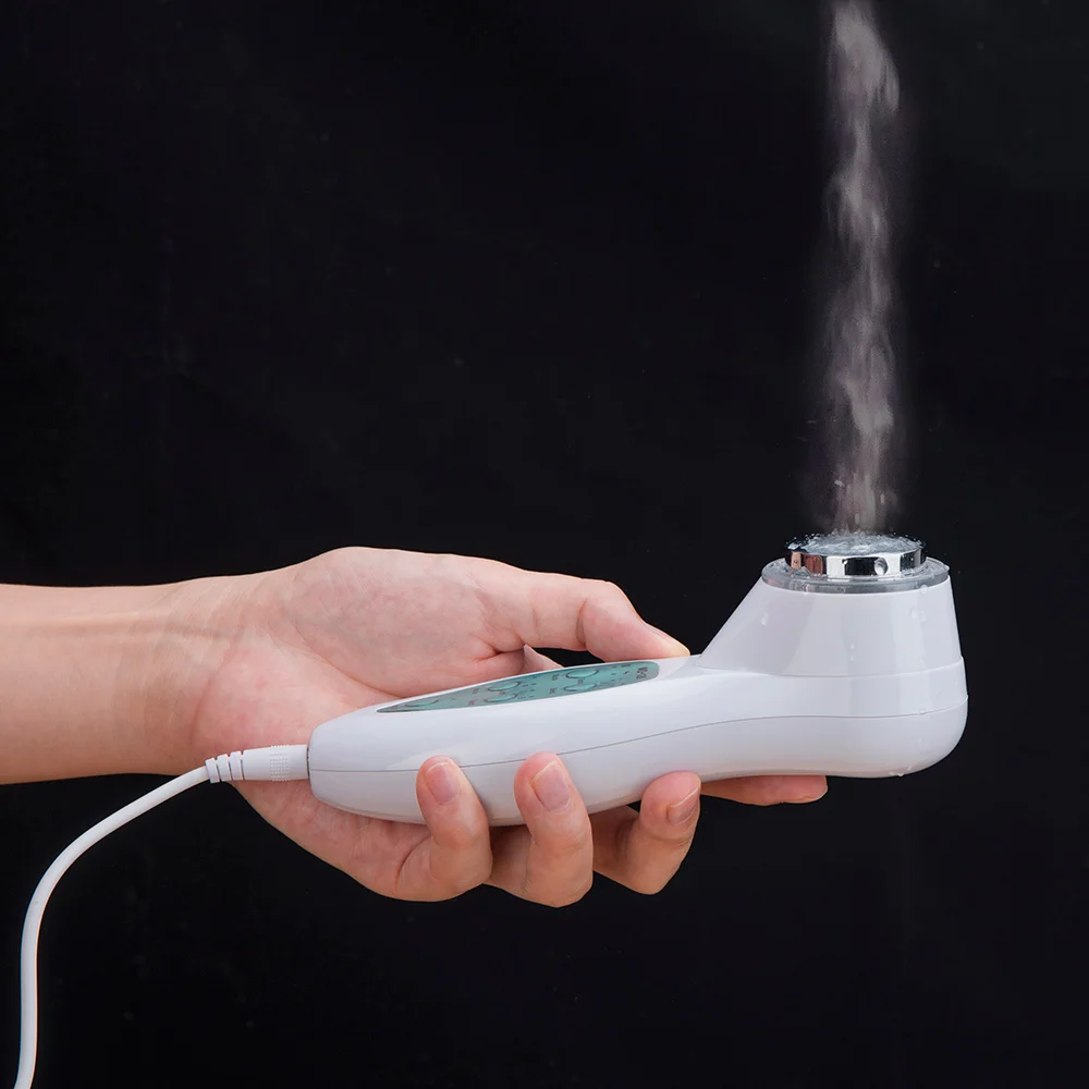 Ультразвуковой массажер для лица 7 цветов светодиодный фотонный светильник