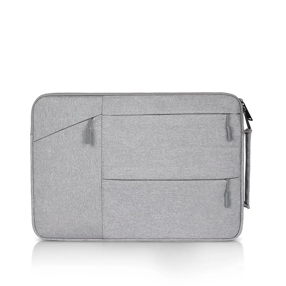Сумка для ноутбука Macbook Air 11 1" Pro retina 12 14 15 15,6 дюймов чехол для ноутбука чехол для планшета Xiaomi Air hp Dell - Цвет: Grey