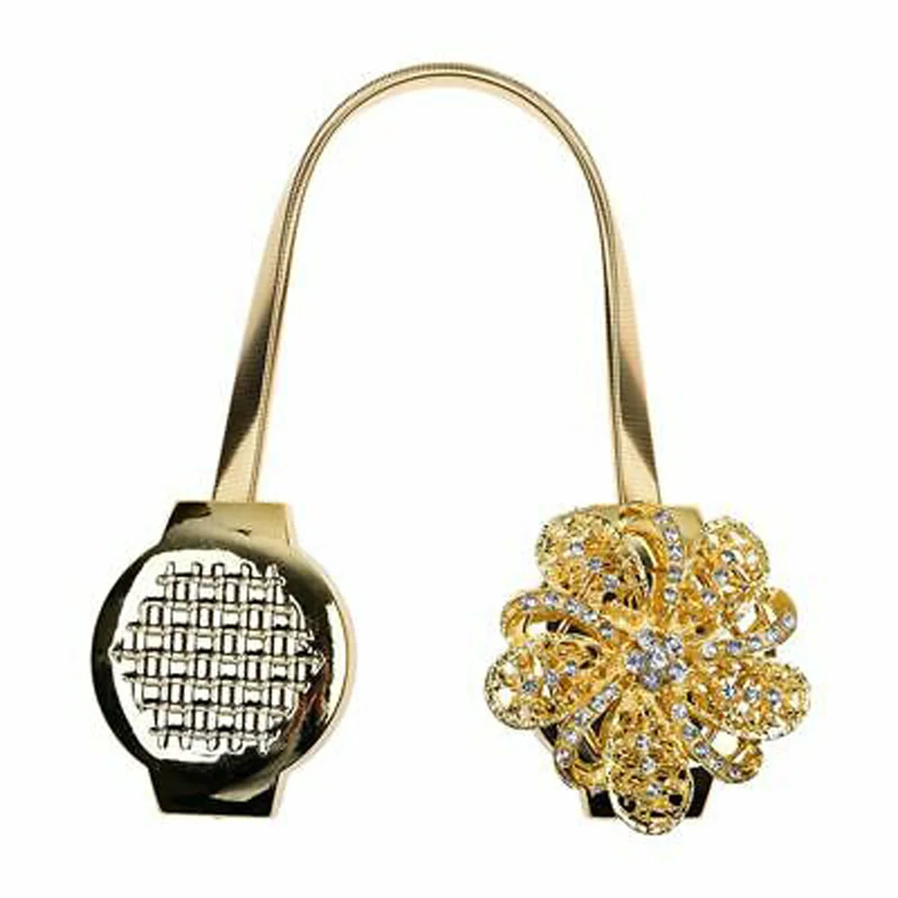 1 шт. цветок Форма Стразы Весна Магнит Магнитный кристаллик для занавесок