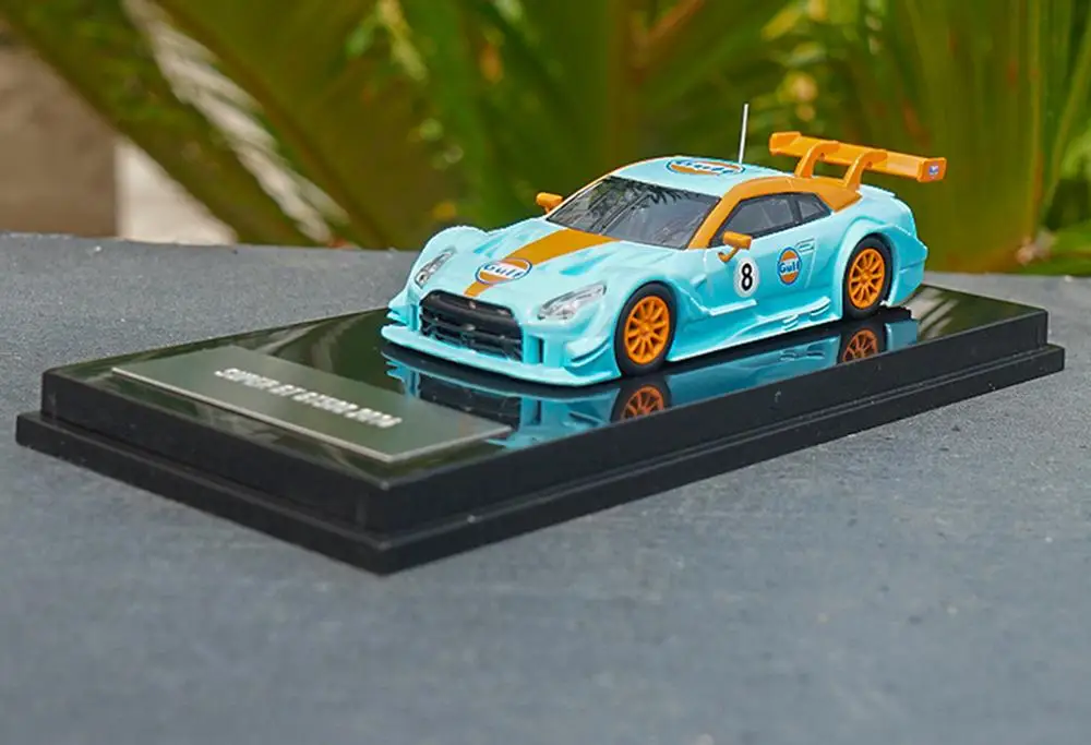1/64 Nissan SUPER GT GT500 ралли#8 литье под давлением модель автомобиля коллекция подарок