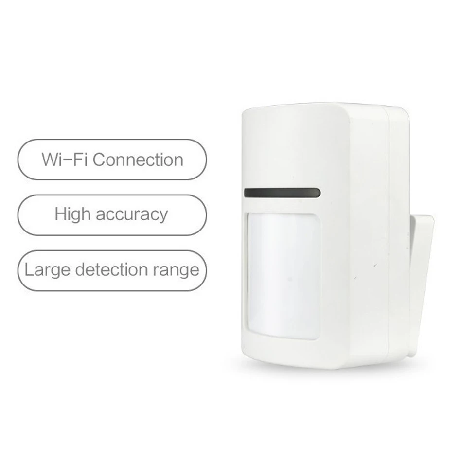 Домашняя безопасность Противоугонная смарт Wifi инфракрасный датчик движения Детектор PIR переключатель беспроводной PIR сигнализация Поддержка приложения TUYA