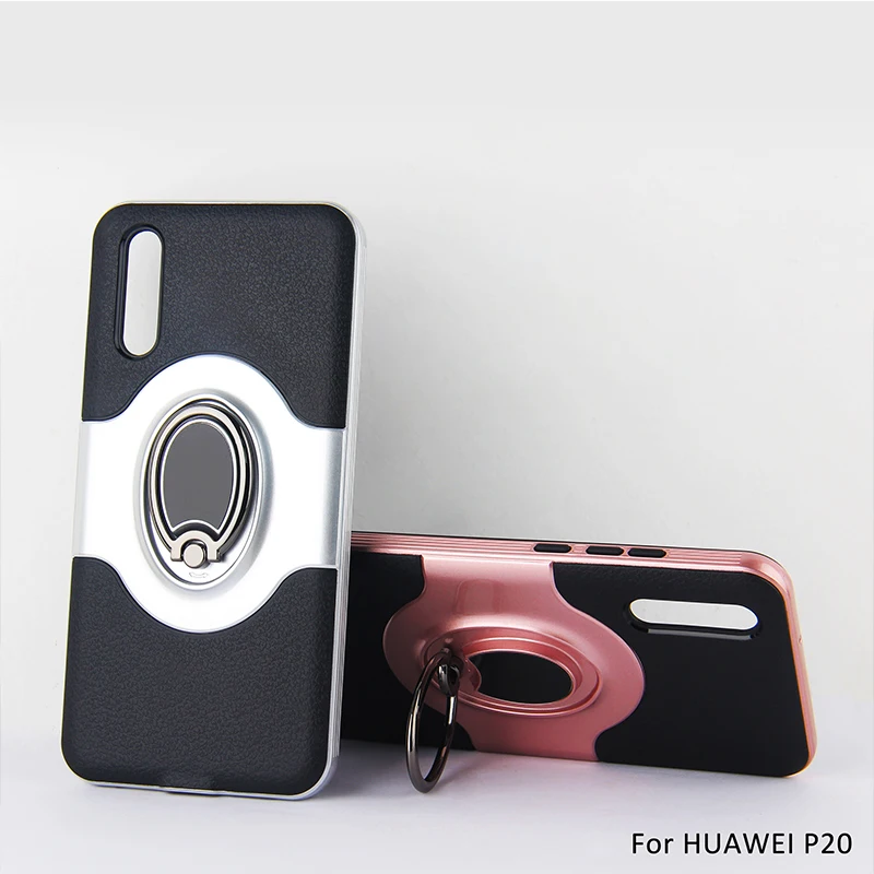 Чехол Etui Capinha с кольцом-держателем для пальца с защитой от падения для huawei P20 Pro Lite P30 Pro Lite, чехол с магнитным креплением для автомобиля