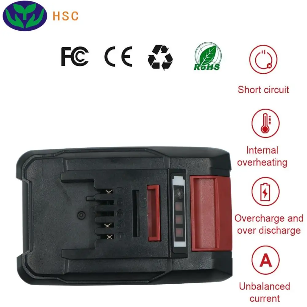 2 шт. 3Ah 18650 Батарея чехол EIN18C Li-Ion Батарея 18V Замена для EINHELL 18V Батарея PXBP-300 PXBP-600 PX-BAT52