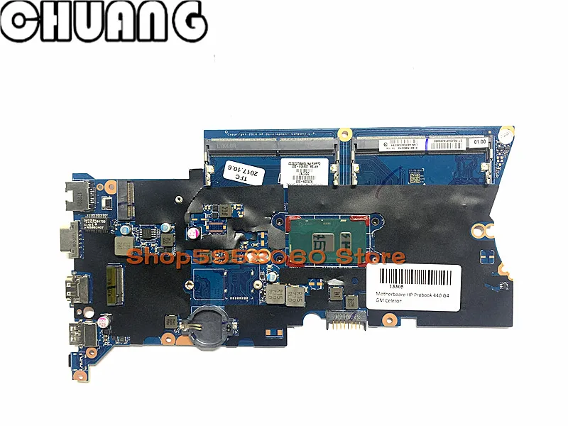 Для HP Omen 430 g4 440 материнская плата для ноутбука 921339-001 DA0X81MB6E0 с CEL3865U CPU 100% ТЕСТ ОК |