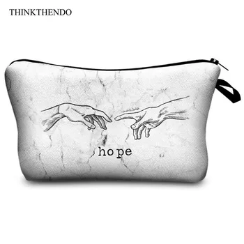 

Marble Pattern Travel Cosmetic Makeup Bag Toiletry Case Storage Pouch Organizer