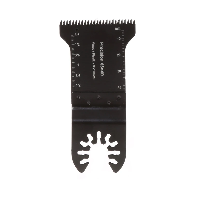 

1 pc 45mm Quick Release HCS Black Oscillating Multitool Japanese Teeth Saw Blade 40JE