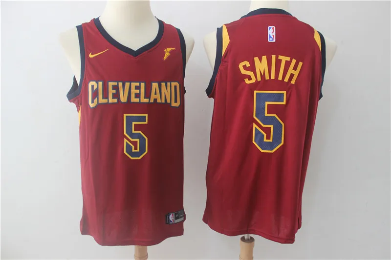 Слоновая кость Кливленд Кевин любовь JR Smith Collin Sexton Леброн Джеймс баскетбольные майки для мужчин - Цвет: Слоновая кость