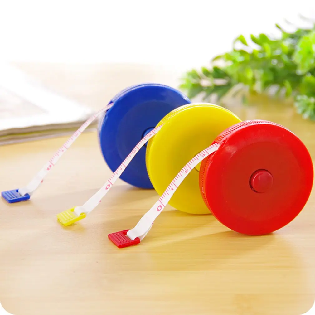 Cute Ruler Tape Measure Clothing Ruler Automatic Retractable Meter Ruler Ruler 1.5 M Small Tape Measure Soft Telescopic Tape