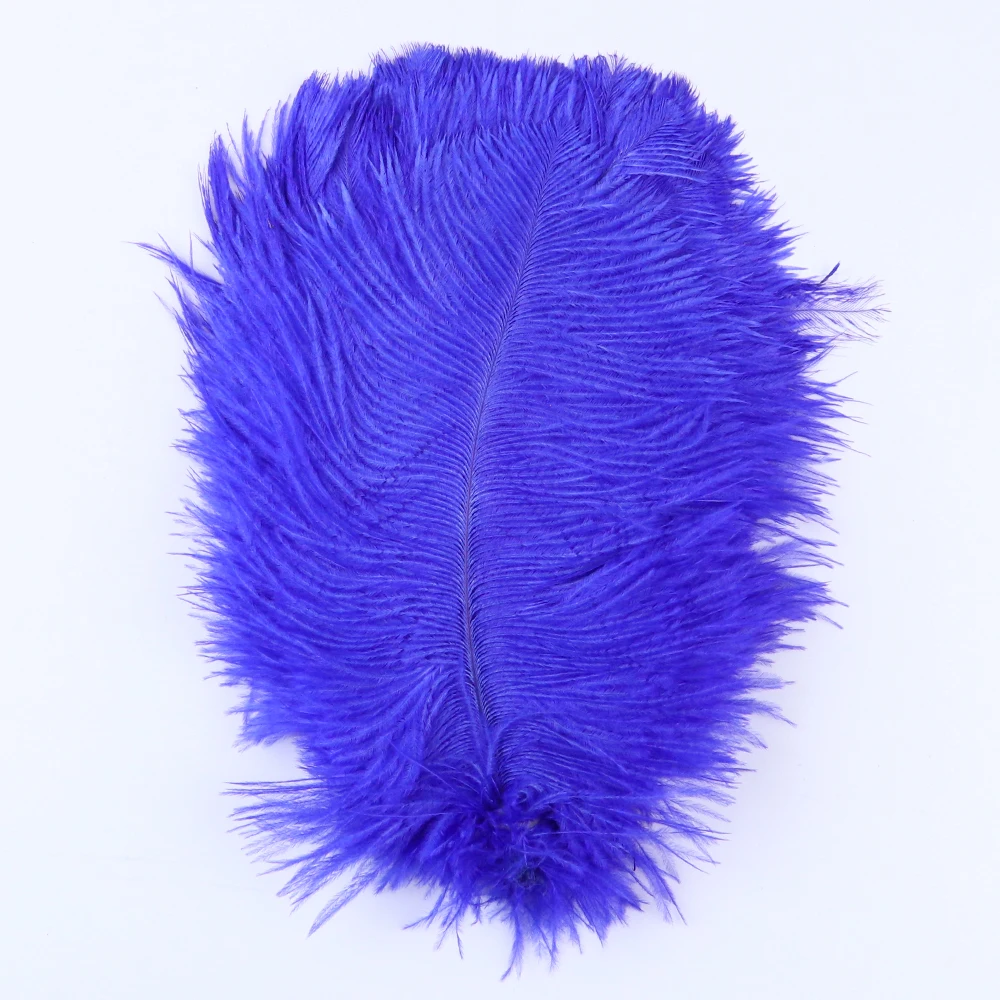 TS0120008 20-25cm Royal blue ostrich feathers 2