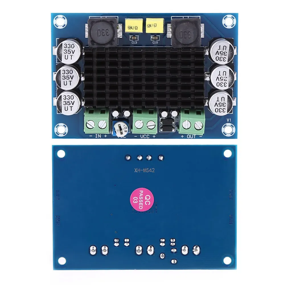 

New Power Amplifier Board DC 12V-26V 100W Single Channel Digital Audio Sound Power Amplifier Board Module Dropshipping