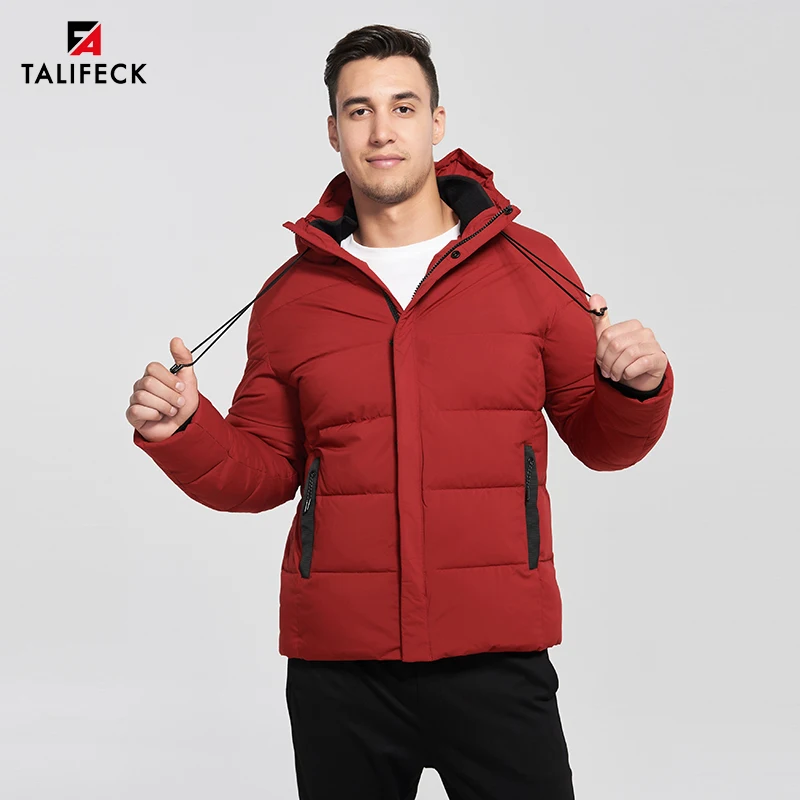 2020 Зимняя Куртка Мужская Теплая Толстая Хлопковая Стеганая Мужское Зимнее
